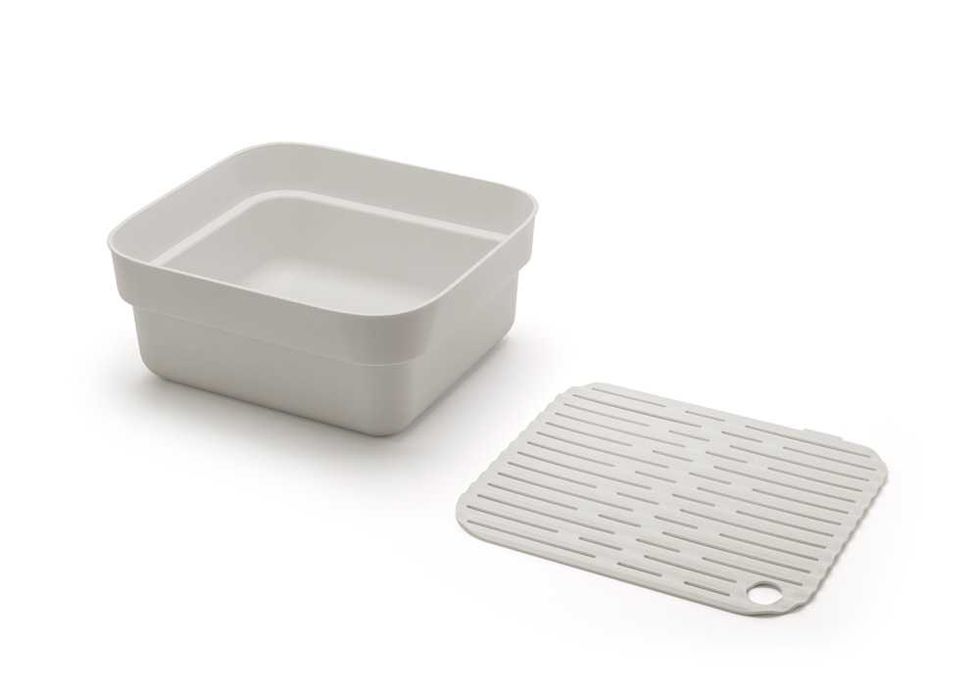 Купа за миене и отцеждане Brabantia, Light Grey