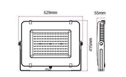 LED Прожектор V-tac 300w Samsung диод 5г гаранция 34500 lumen