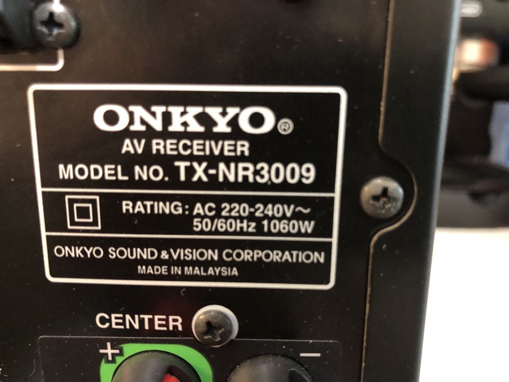 25кг Onkyo TX-NR3009