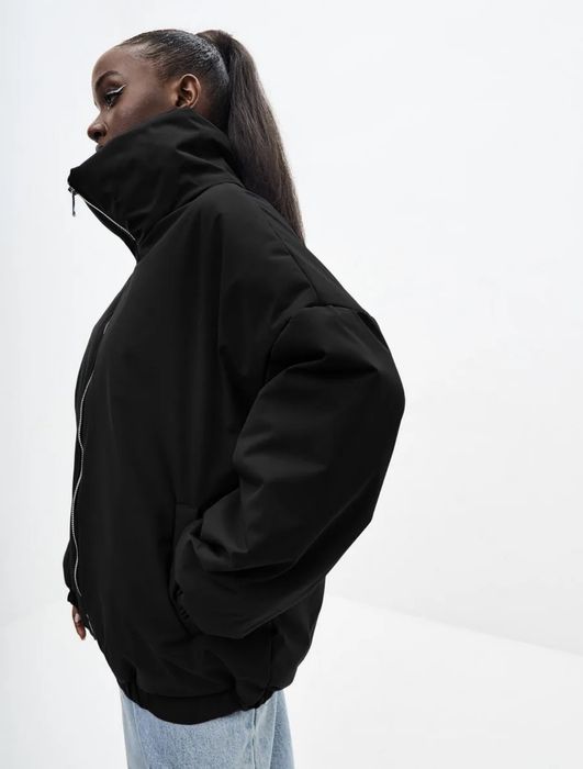 Бомбер осенний оверсайз