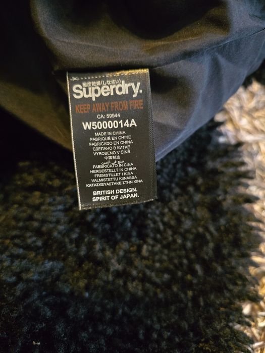 Palton Superdry ( blana artificiala/ teddy)