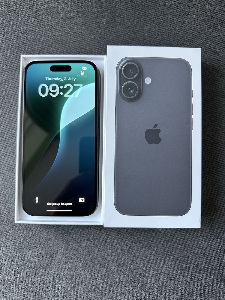 Apple iphone 16 128 Черен Нов Гаранция