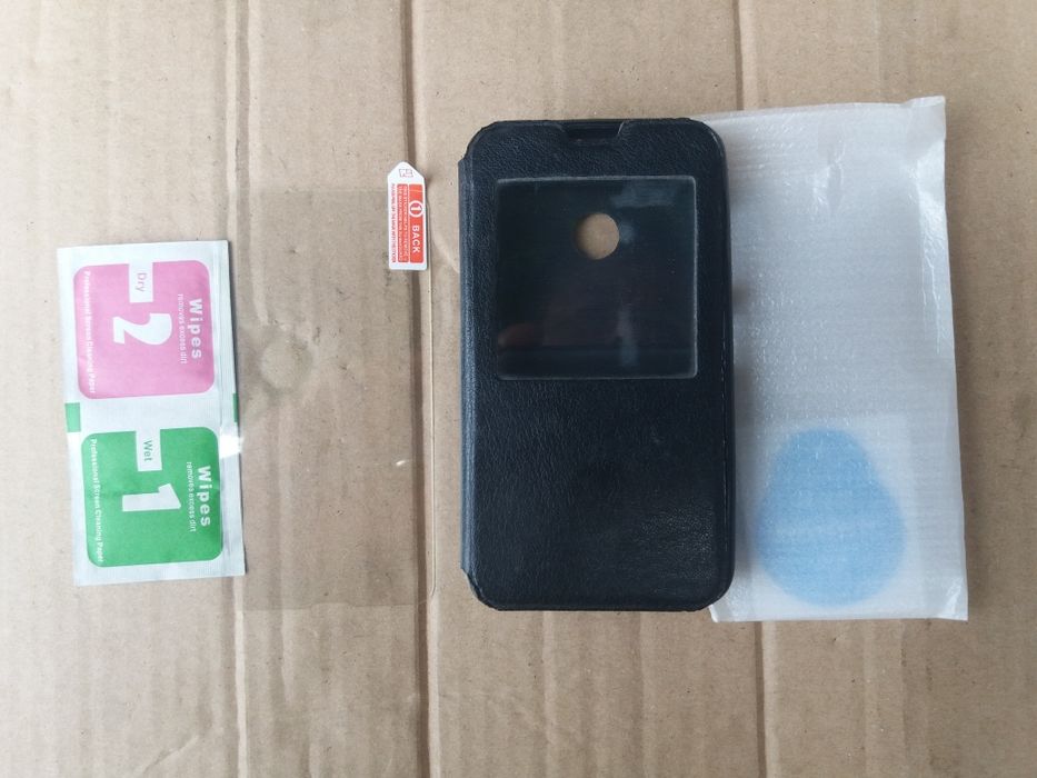 Husa si folie protectie ecran Nokia Lumia 530