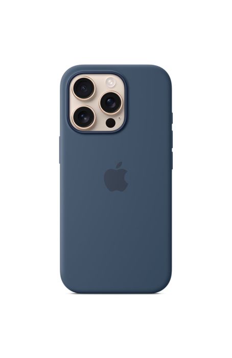 Husa iPhone 15Pro Max Apple Silicon MagSafe Storm Blue