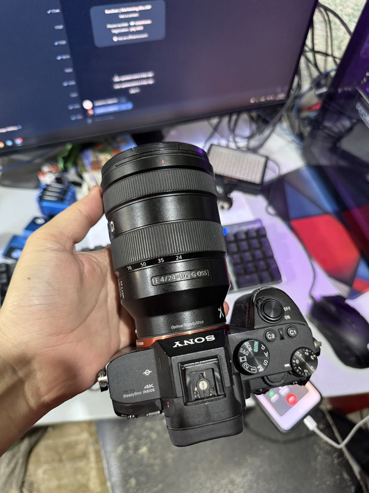 Sony a7 iii 4k korobka dokument 128gb flewka aybi yoq