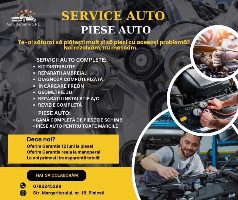Service in Ploiești!  Mentenanță si Reparatii