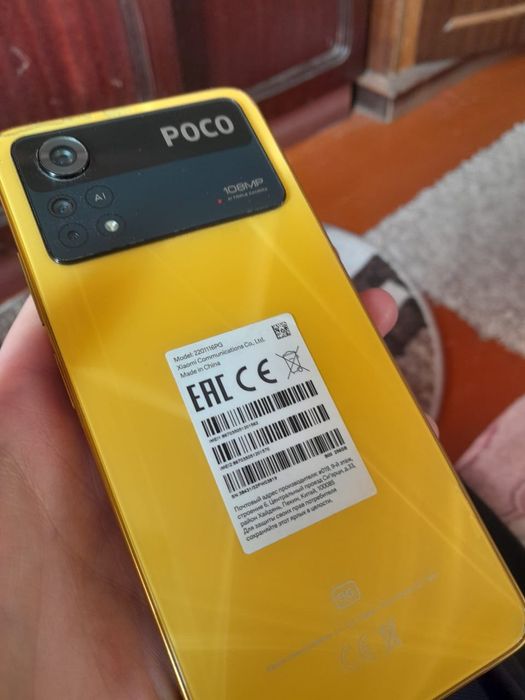 Poco x4 pro 5g .