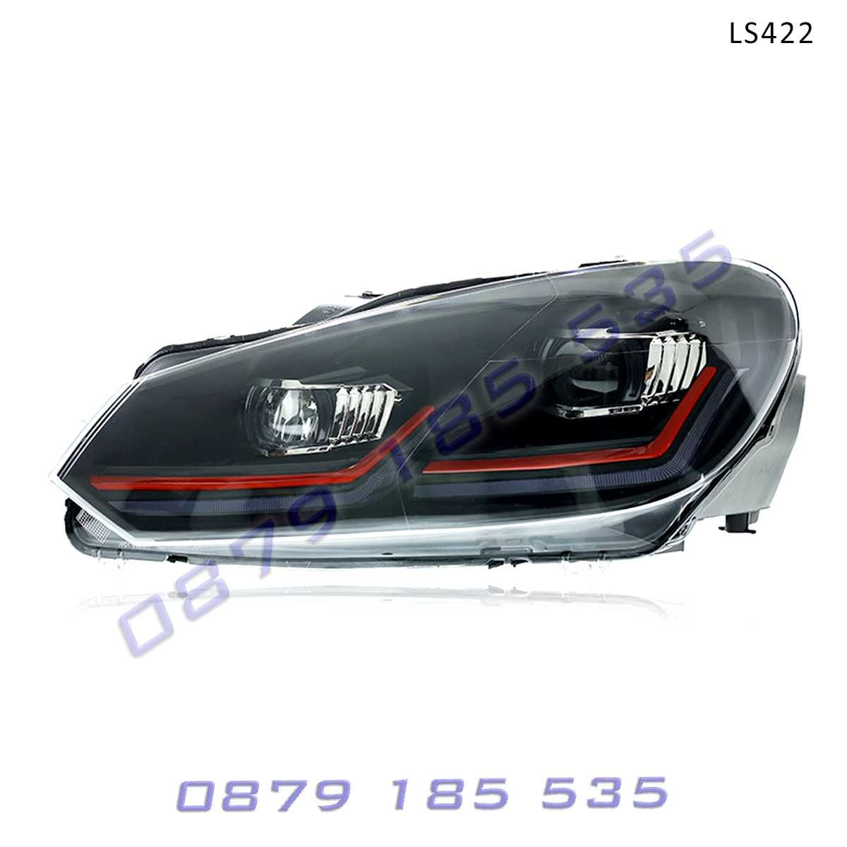 Тунинг LED фарове VW Golf 6 09-13 Red Line Volkswagen голф лед светлин