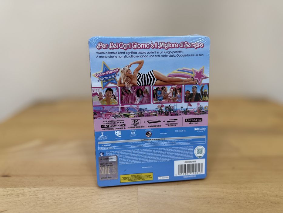 Steelbook 4K Barbie