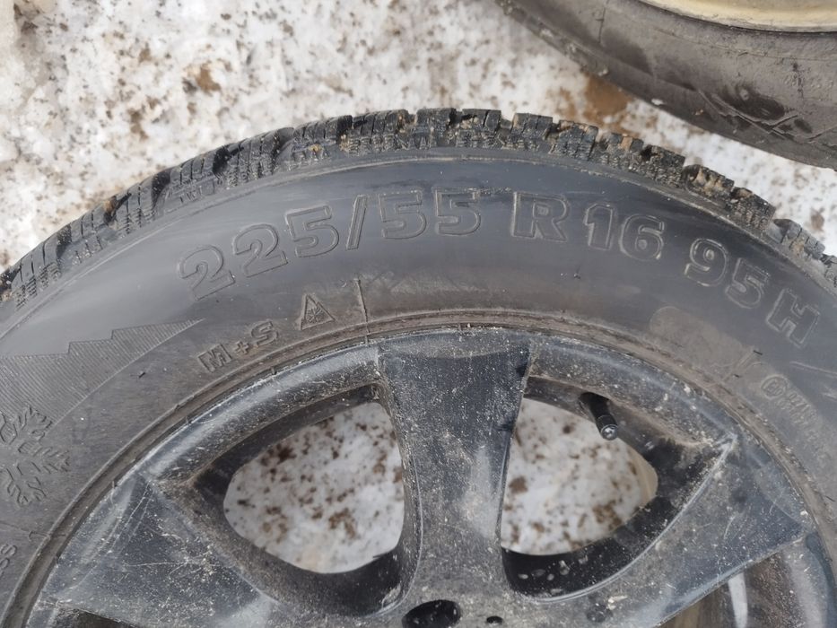 Джанти с зимни гуми 16 за бмв