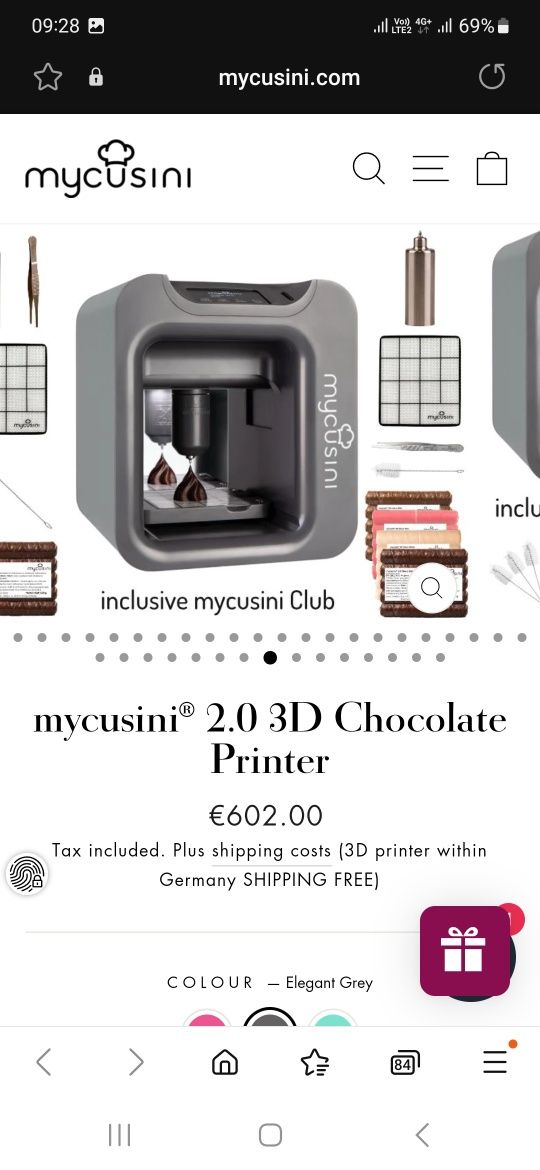 Imprimanta ciocolata 3D – MyCusini