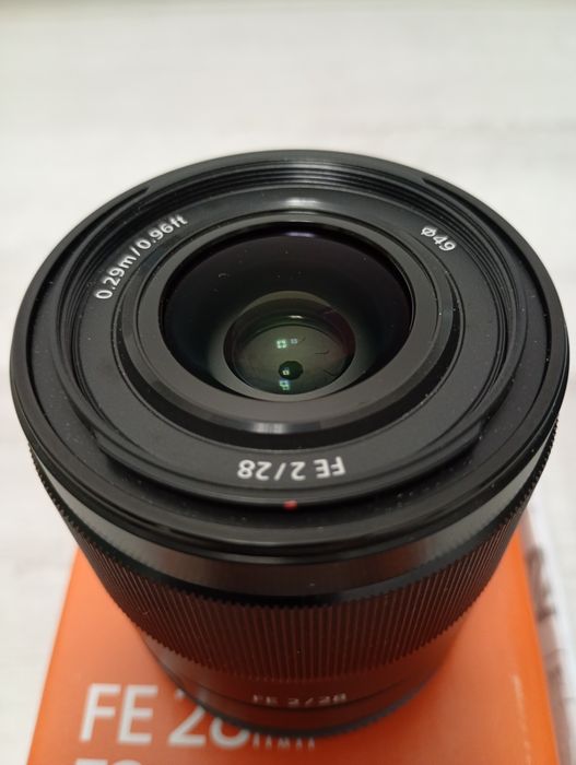 Obiectiv Sony FE 28mm F.2