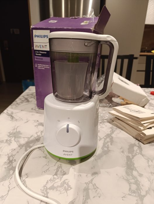 Aparat de gătit cu aburi și blender Avent Philips 2in 1
