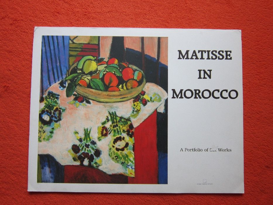 cadou deosebit rar Matisse  Marocco 4 bucati