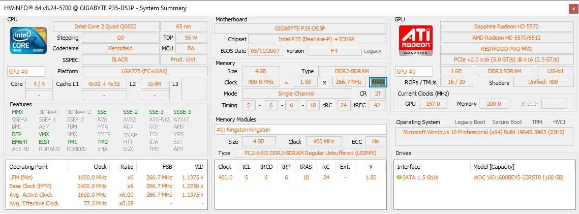RAM DDR2 Samsung 4GB(1x4GB) 800MHz