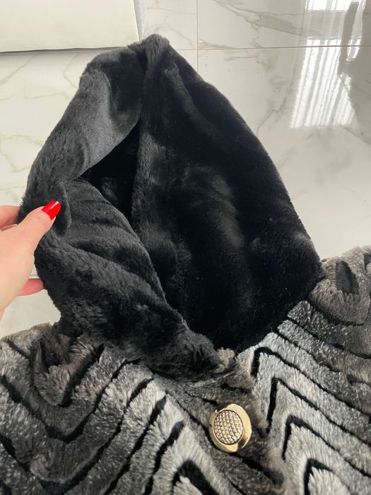 Blana SOBOL negru cu gri