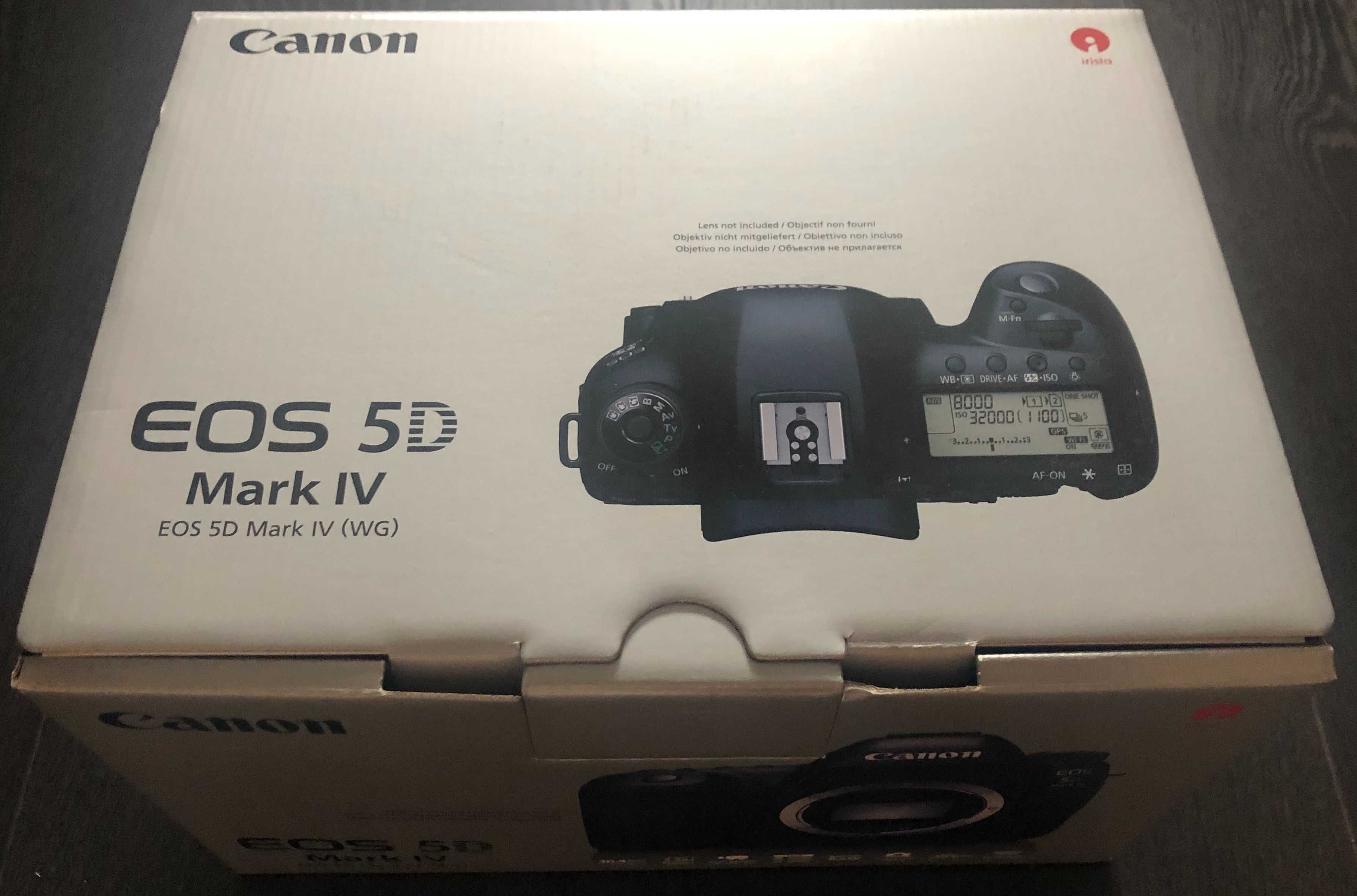 Продавам фотоапарат Canon EOS 5D Mark IV на едва няколко хиляди кадъра