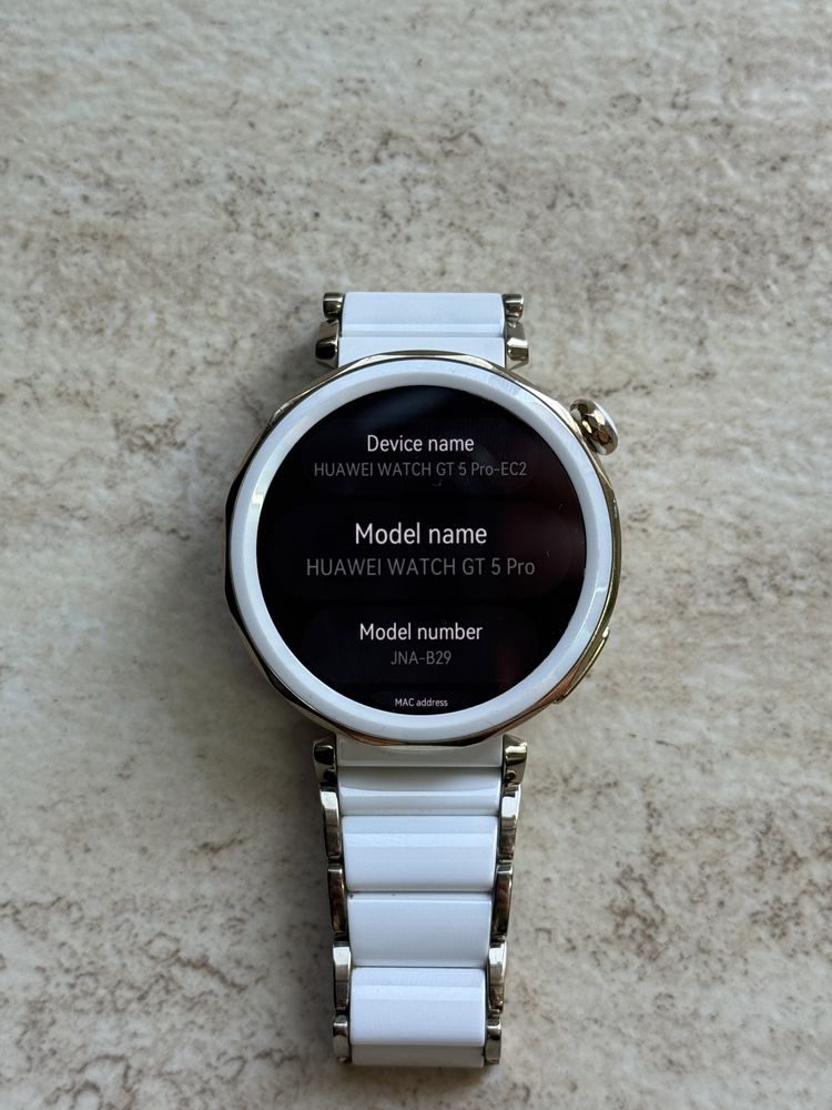 КАТО НОВ! Huawei Watch GT 5 Pro 42mm Ceramic