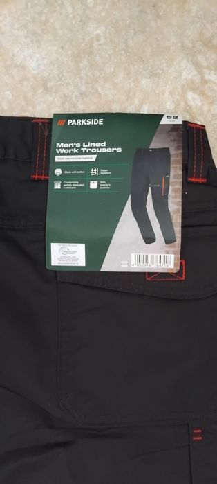 Pantaloni lucru Parkside, captusiti ,XL/XXL
