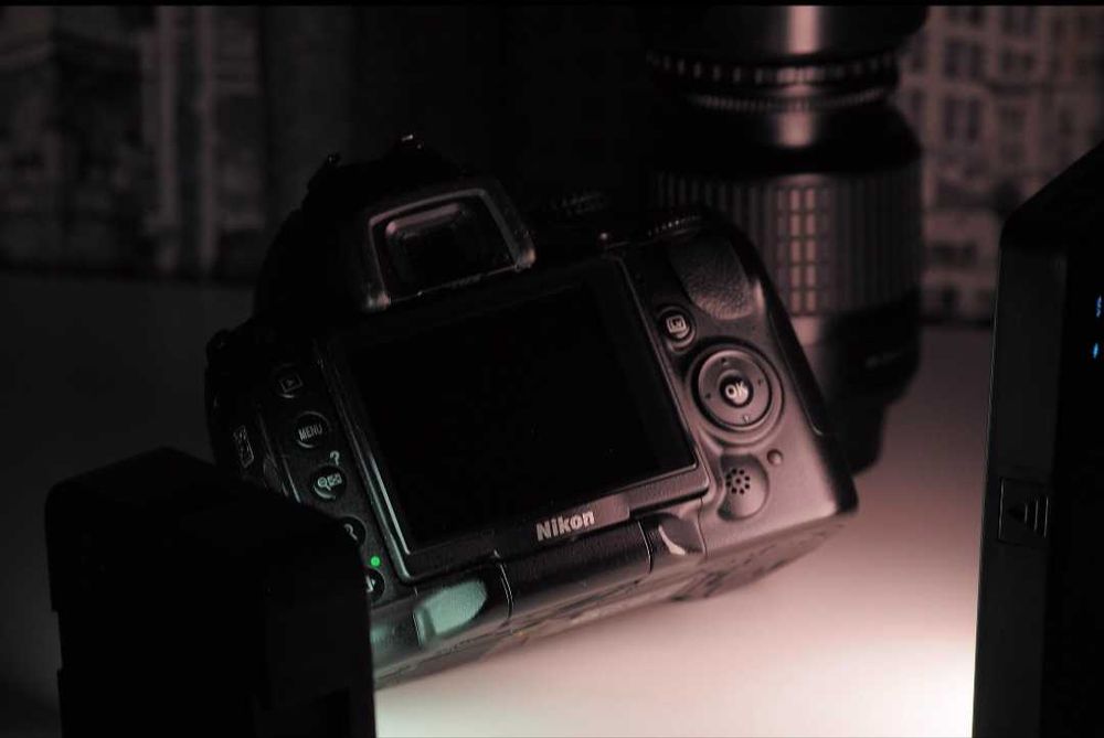 NikonD5000 + 2 обектива Nikon 18-55mm DX,+ AF NIKKOR 35-70MM 1:3.3-4.5