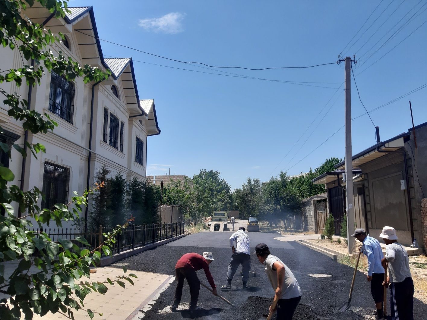 Eng Arzon Sifatli Asfalt Yotqizish Xizmati Navoiy Samarqand bo'yicha