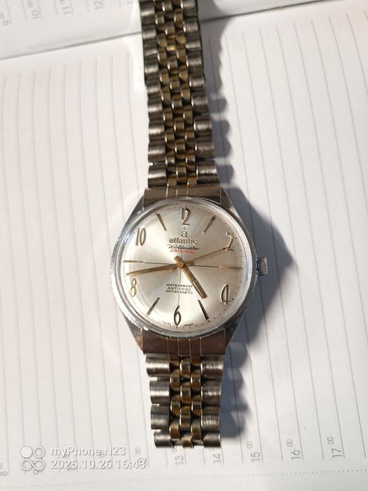 Атлантик Atlantic worldmaster original 17jewelss