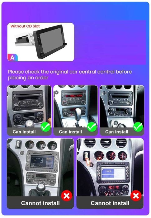 Navigatie dedicata Alfa Romeo 159, Brera, Spider, 2GB RAM, 32GB