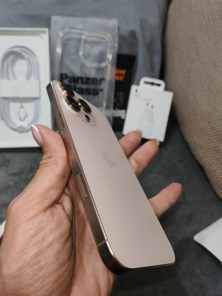 IPhone 16 pro max, 256 gb, gold