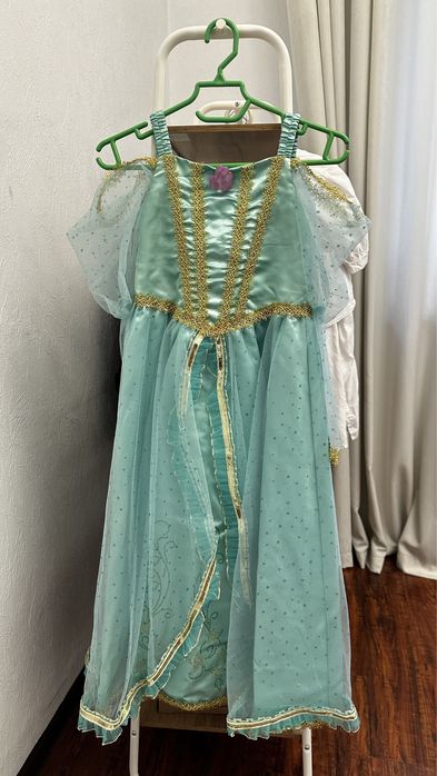 Карнавальный костюм на елку новогоднюПлатье Ариэль для девочек 5-9 лет