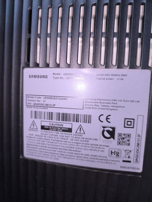 Televizor Samsung curbat