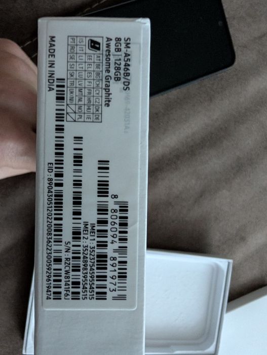 Telefon Samsung A54 5G 128GB Awesome Graphite