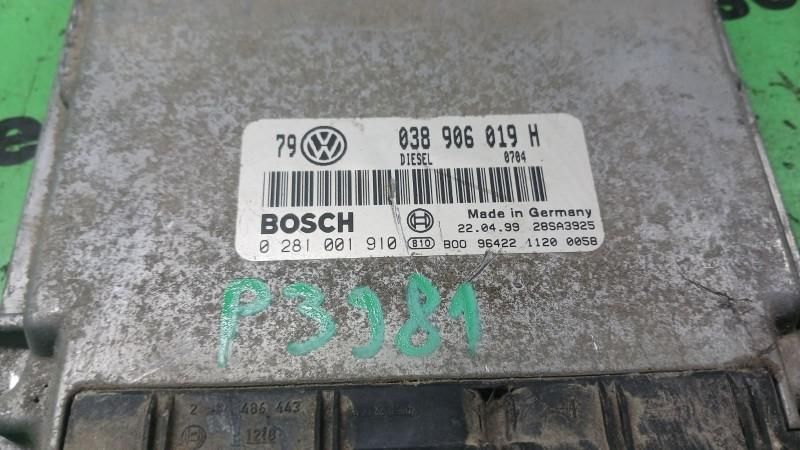 Calculator ecu Volkswagen Bora 1998-2005 0281001910