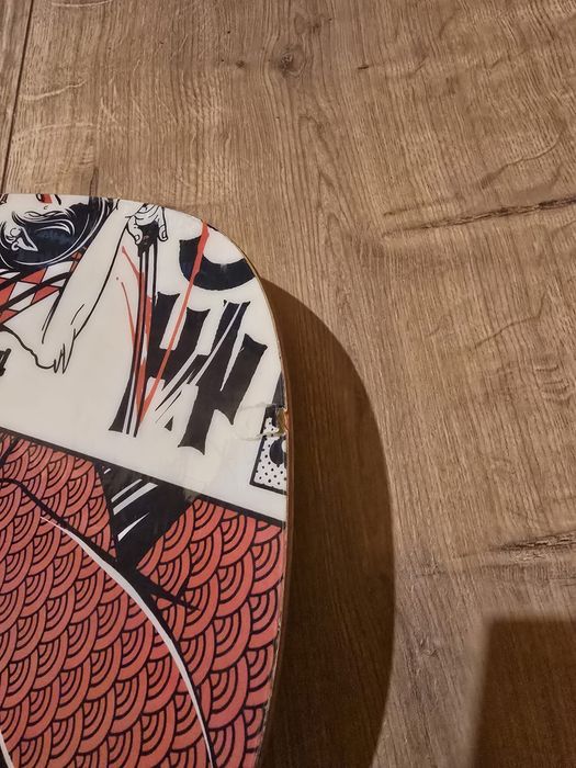 Snowboard Endzone Jr. 135 cm.+legaturi 100 black L