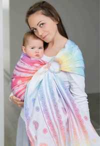 Ring sling Lenny Lamb ринг слинг за бебеносене