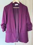 Sacou elegant mov material lejer