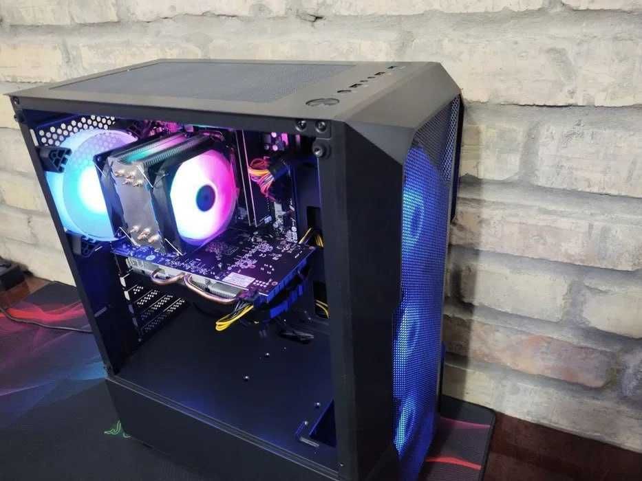 H510m, i5-10400,rx580, 8gb ,256nvme, монитор 24 дюйм