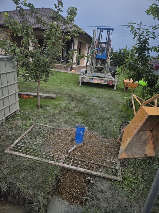 Foraje apă profesionale Denisipări Piloni