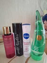 VS sprey aloe gel nivea antiperspirant ferrarucci makeup fiksator