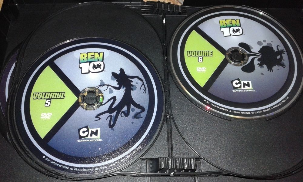 BEN 10 - colectie completa 12 DVD - dublat romana