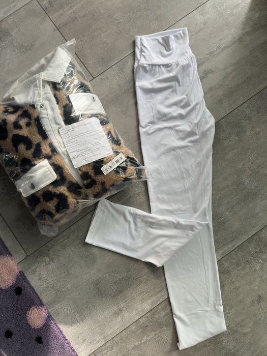 Пухено Леопардово палтенце * Подарък Клин - Чисто Нови*** - 50лв.