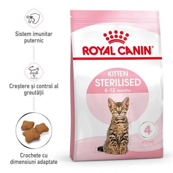 Hrană uscată pisici junior  Royal Canin Kitten Maine Coon 2 Kg