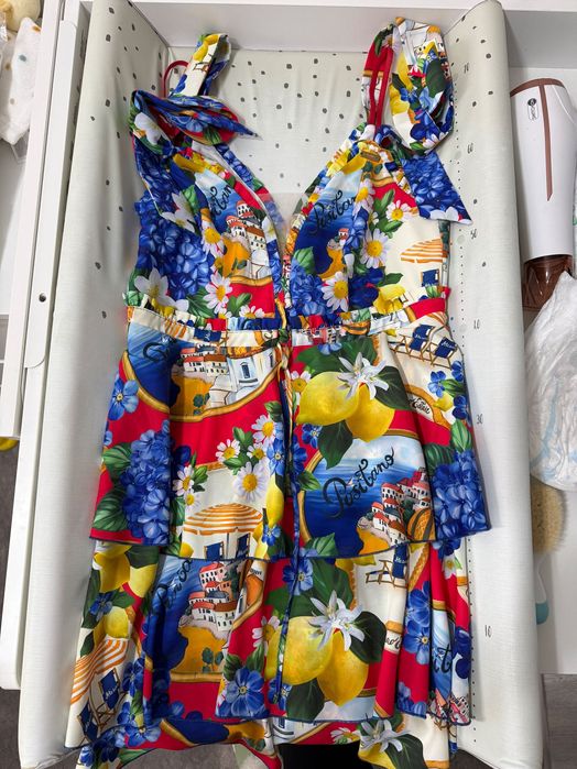 Alessa Paradise In Positano Ruffles Рокля