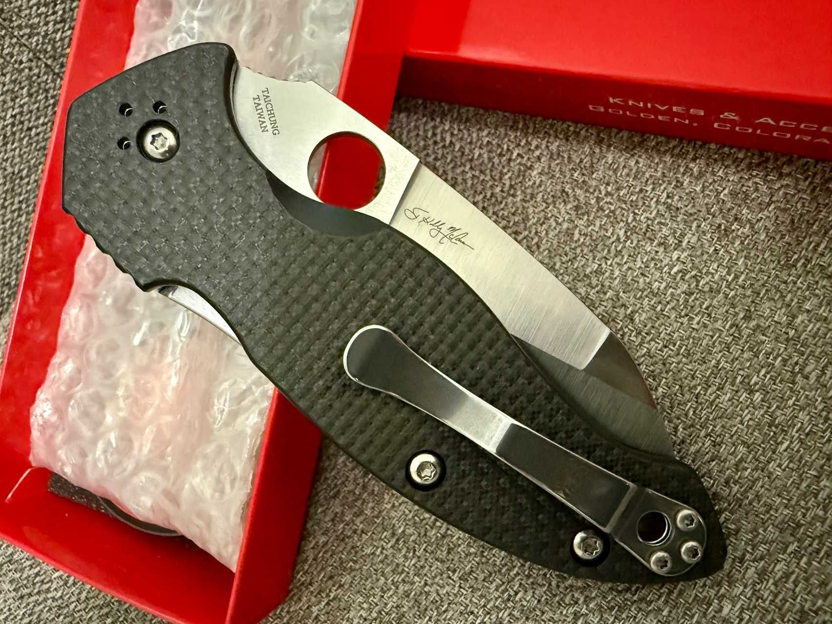 Нож Spyderco Canis Чисто нов