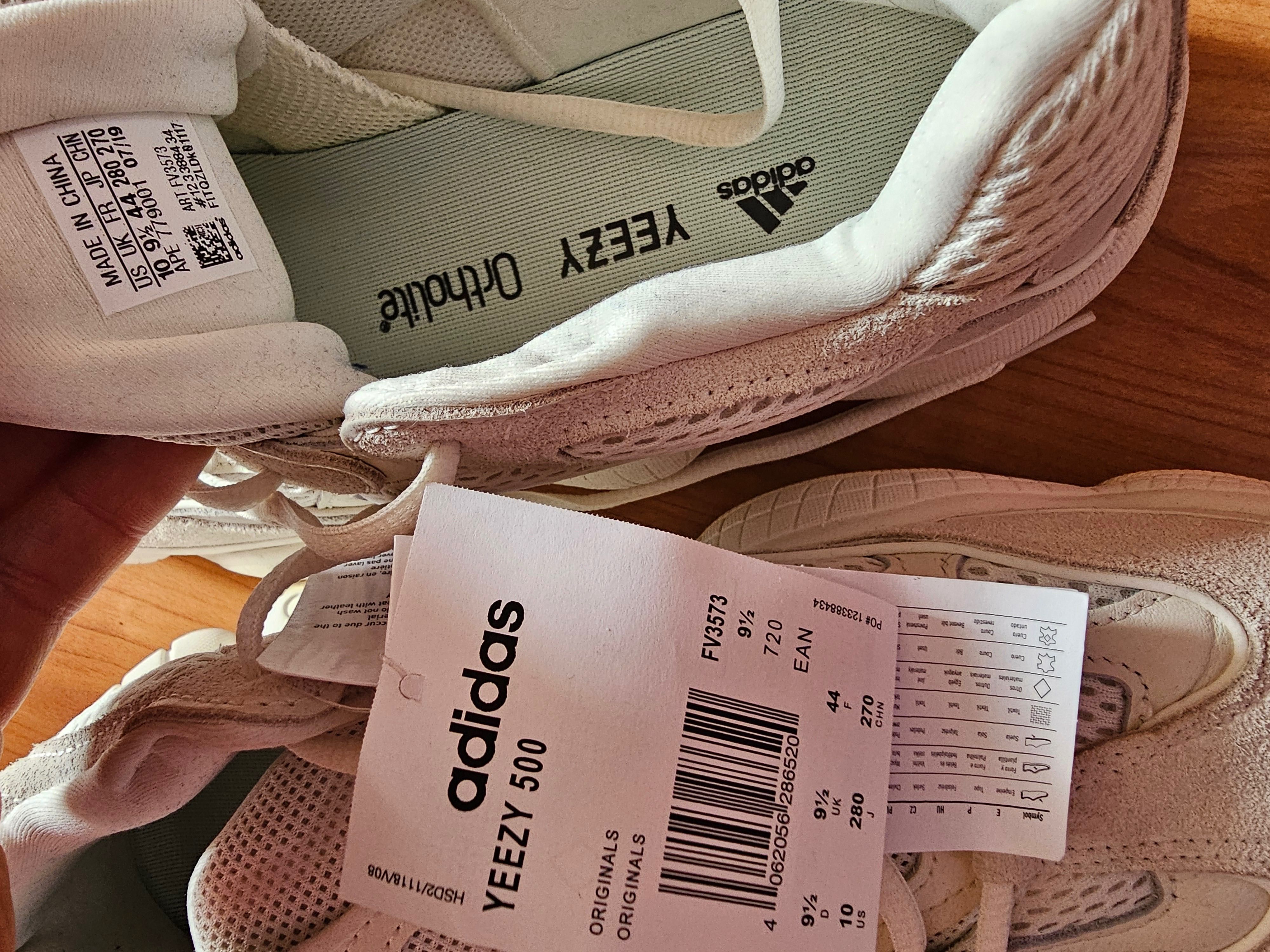 Yeezy 500 Blush by Adidas 44 noi