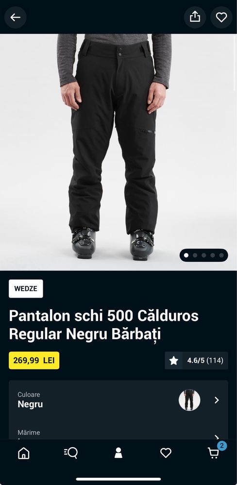 Pantaloni Ski Wedze - L barbati