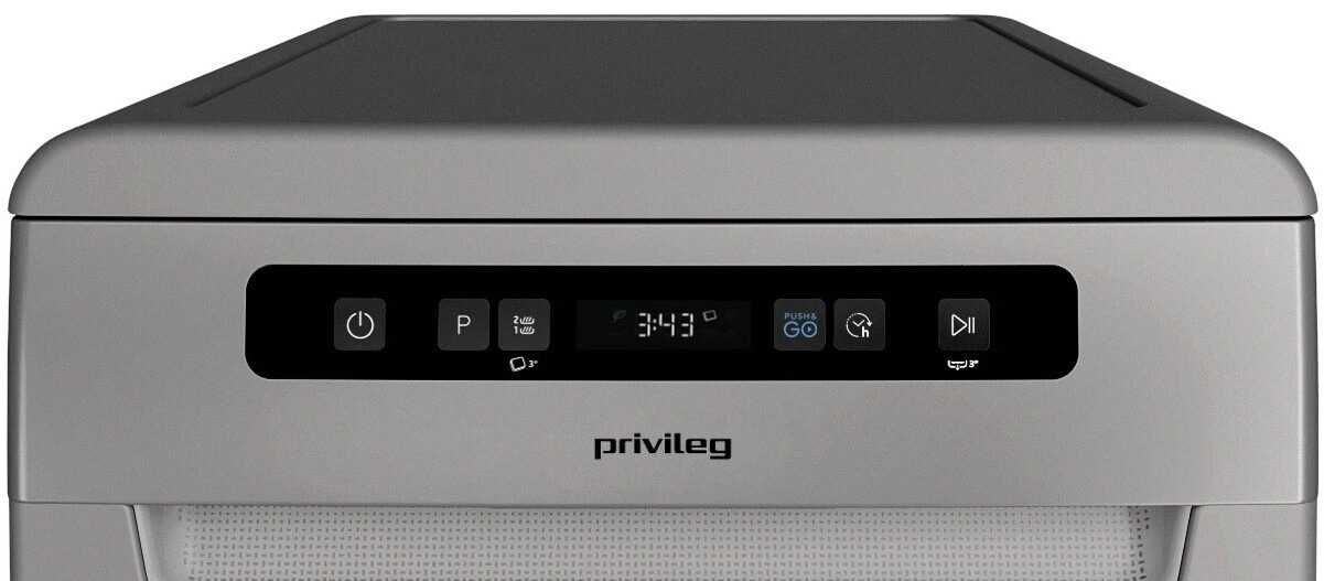 Съдомиялна свободностояща PRIVILEG PV2FC10BS7A0S 45см.
