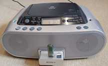 Radio CD Mp3 USB Sony ZS-PS20CP Intrare auxiliara