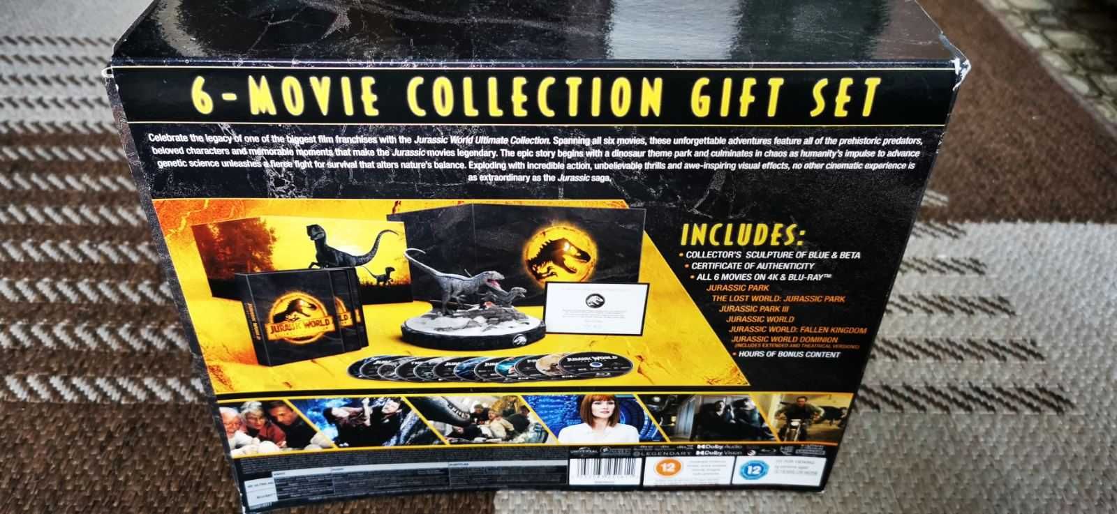 Jurassic World 6-Movie Collection - 4K + Blu-ray + Giftset
