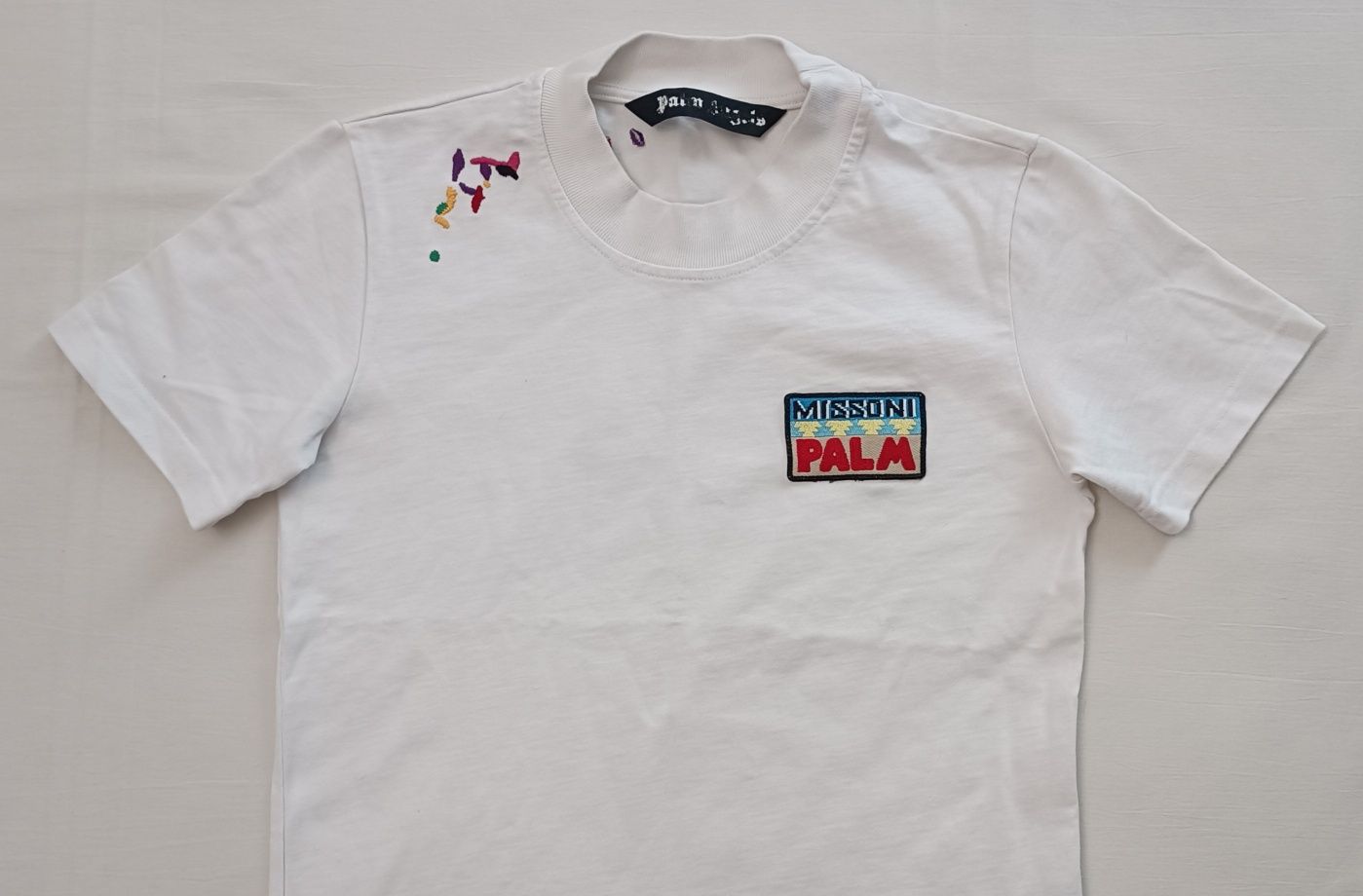 Palm Angels T-Shirt оригинална тениска XS памучна фланелка