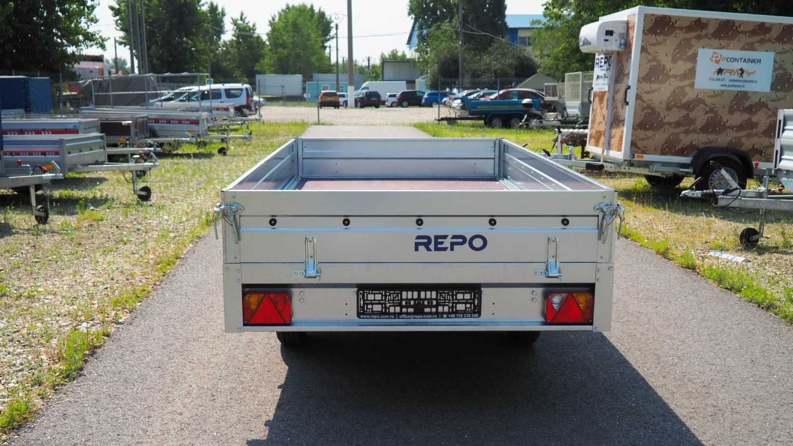 Remorca 750 kg REPO tandem , RAR inlus in pret,APICOL